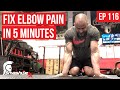 Golfer's Elbow Pain?  DO THIS | SmashweRx | Trevor Bachmeyer