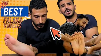 Arab Male Feet Solo  - Falaka