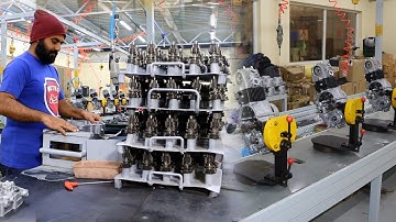 Unbelievable! See How 70cc Motorcycle Engines Are Being Assembled in the Factory