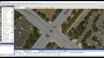 VISSIM Traffic Signal Layout