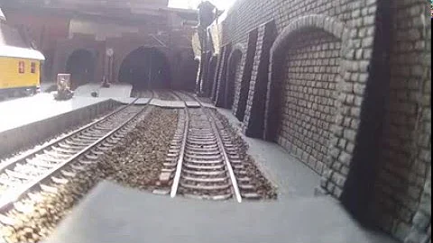 Video-Kamera Testfahrt (Part 1)auf der im Bau befindlichen neuen Modellbahn