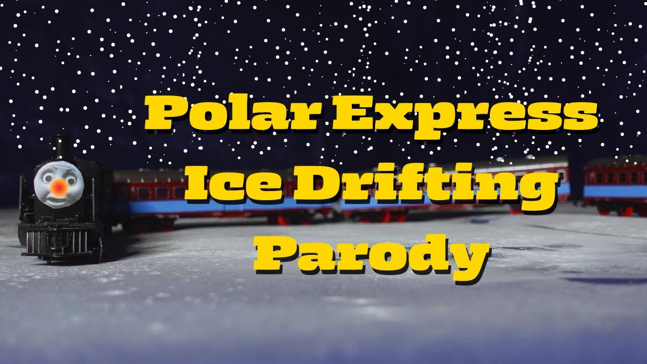 Пародия на дрейфующий лед «Полярного экспресса»