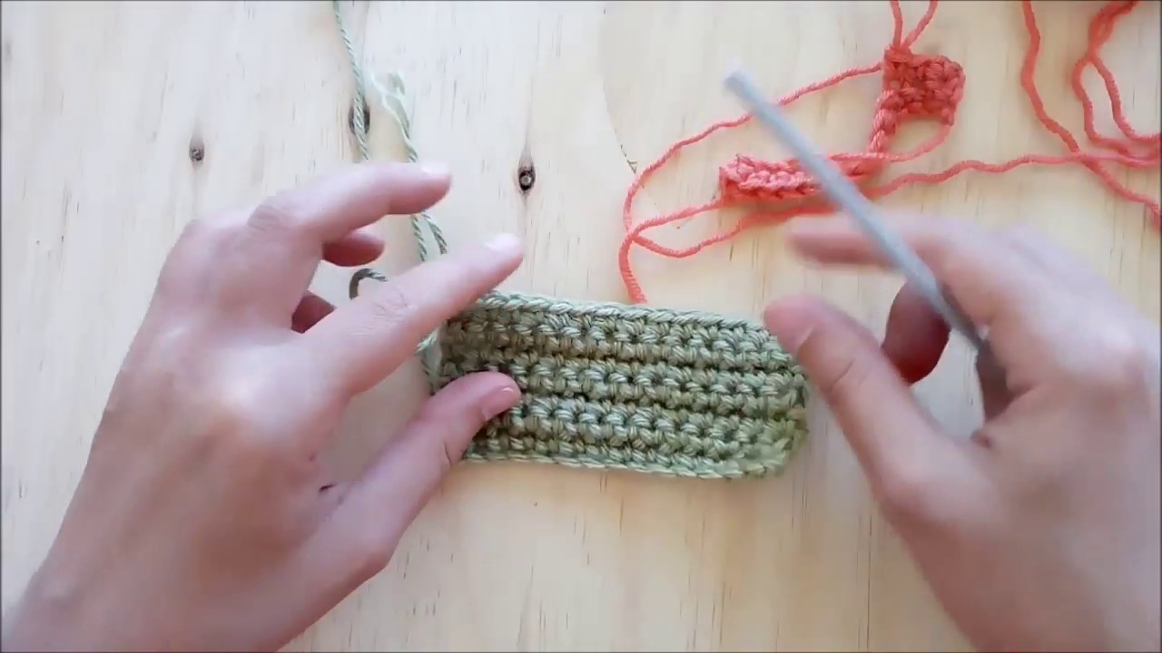 Puntos crochet fáciles y rápidos Punto Bajo YouTube