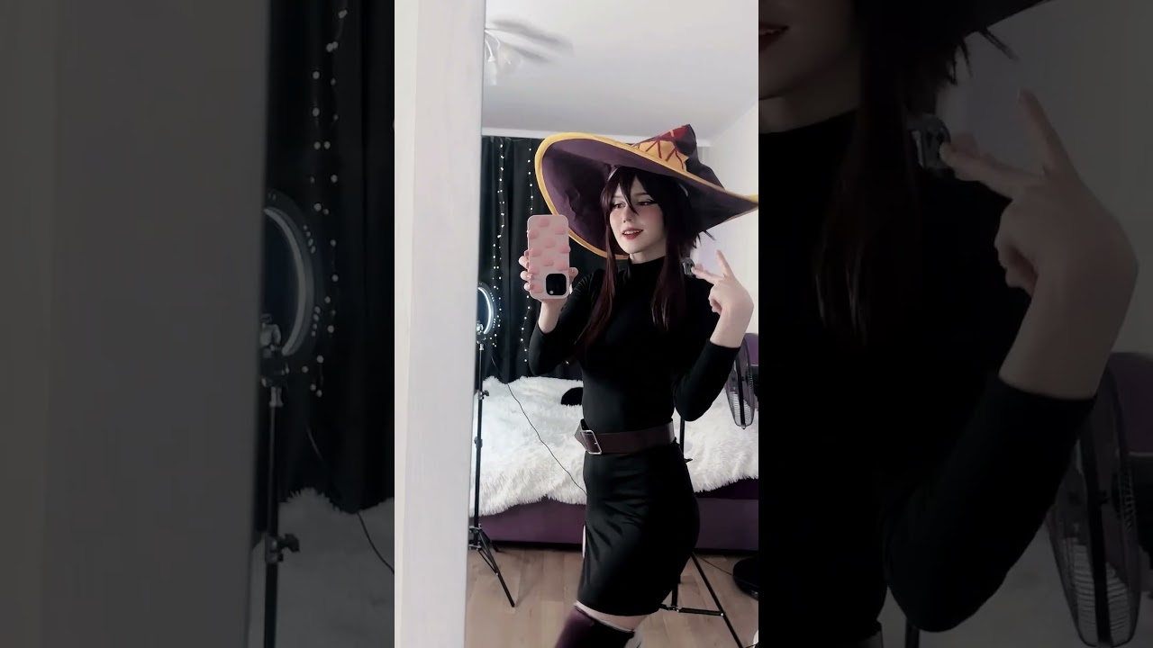 Dress Megumin #cosplay #anime #cosplayer #konosuba #megumin