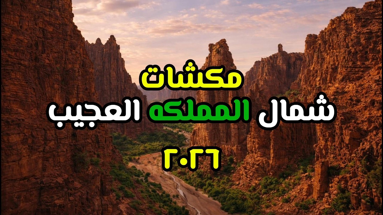 مكشات شمال المملكة العجيب ( بجدة - علقان - شقري - الديسه ).
