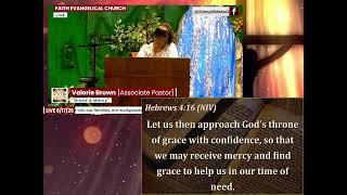 FEC | 6/17/26 | Midweek Bible Study | Associate Pastor Valerie Brown - Grace & Mercy