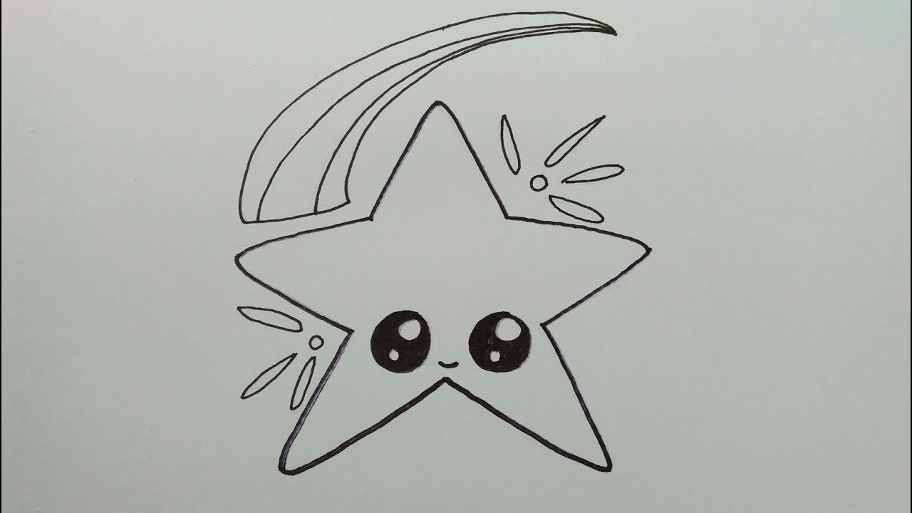 picture Cute Star Easy Drawing how to draw a cute star easy drawings