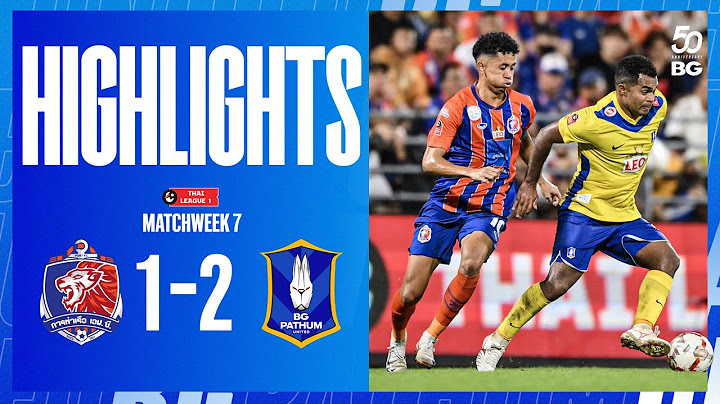 HIGHLIGHTS : PORT FC 1-2 BG PATHUM UNITED⁣⁣⁣⁣ | THAI LEAGUE 1 2024/25 (MATCHWEEK 7)