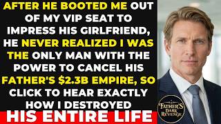 Arrogant CEO’s Son Snatched My VIP Seat for His Girlfriend — So I Revoked Their .3B Investment