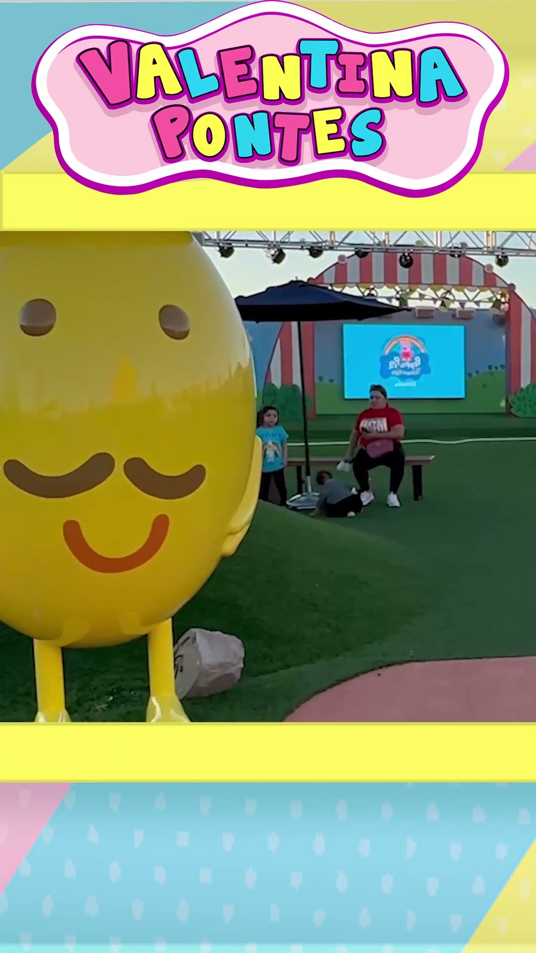 Valentina and Peppa Pig Theme Park #valentinapontesofc 1324