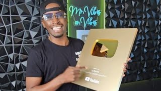 @youtube fixed my 1 Million subscribers Gold plaque. 🙌🏾 Thank you my people for making this happen.