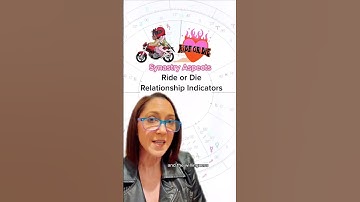 Astrology Compatibility - Ride or Die Relationship Chart Indicators in Synastry #astrologyjane