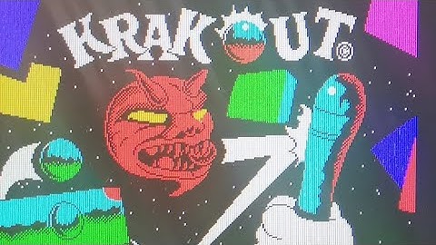 Krakout Comparison - MSX || C64 || BBC Micro || Amstrad CPC 464 || ZX Spectrum