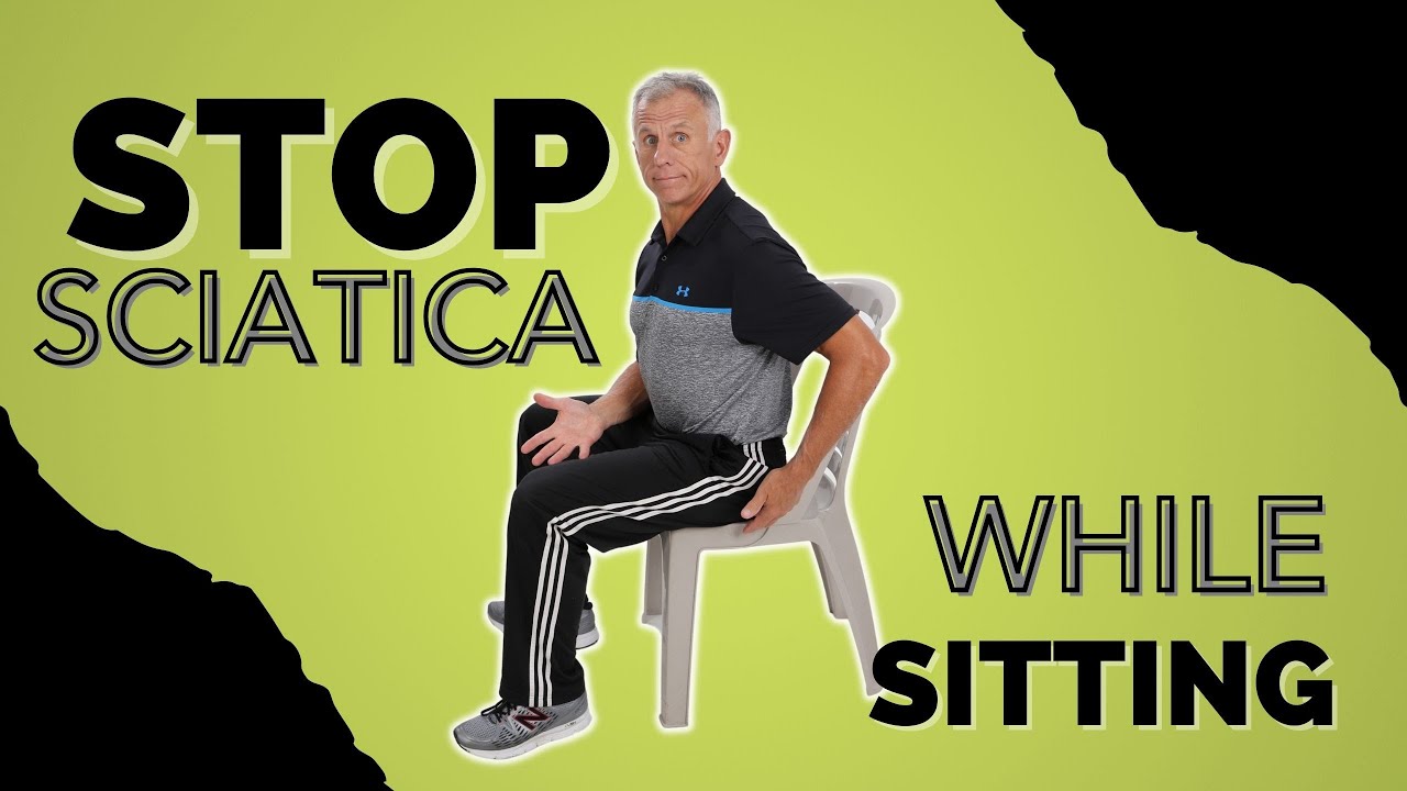 How To Sit Pain Free At Home With Back Pain/Sciatica 