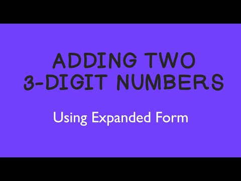 Adding Two 3-Digit