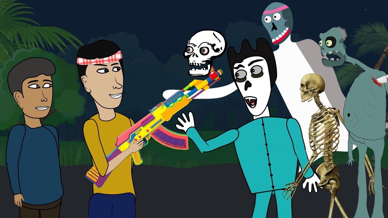 រឿង ពូមី តាអឿន​ អាស៊ុយ និងអាចក់ កំប្លែង