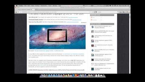 Hackintosh Tips: Laptops