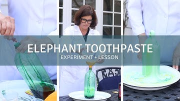 Elephant Toothpaste Experiment 🐘