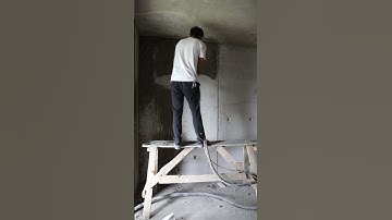 #plastering #rendering #machine #plasteringwork #automatic #wall #plasterer #gypsum