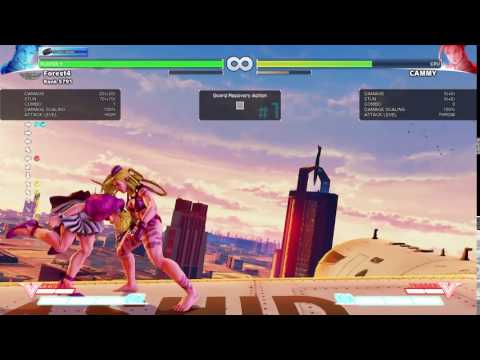 Cammy Post Throw V Skill is in Range STREET FIGHTER V S2