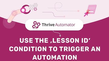 Automation Walkthrough - User Finishes Any First Lesson Of My Courses And They Receive An Email