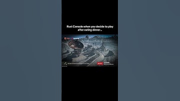 Rust console when you decide to play after eating dinner…#shorts #rust #rustconsole
