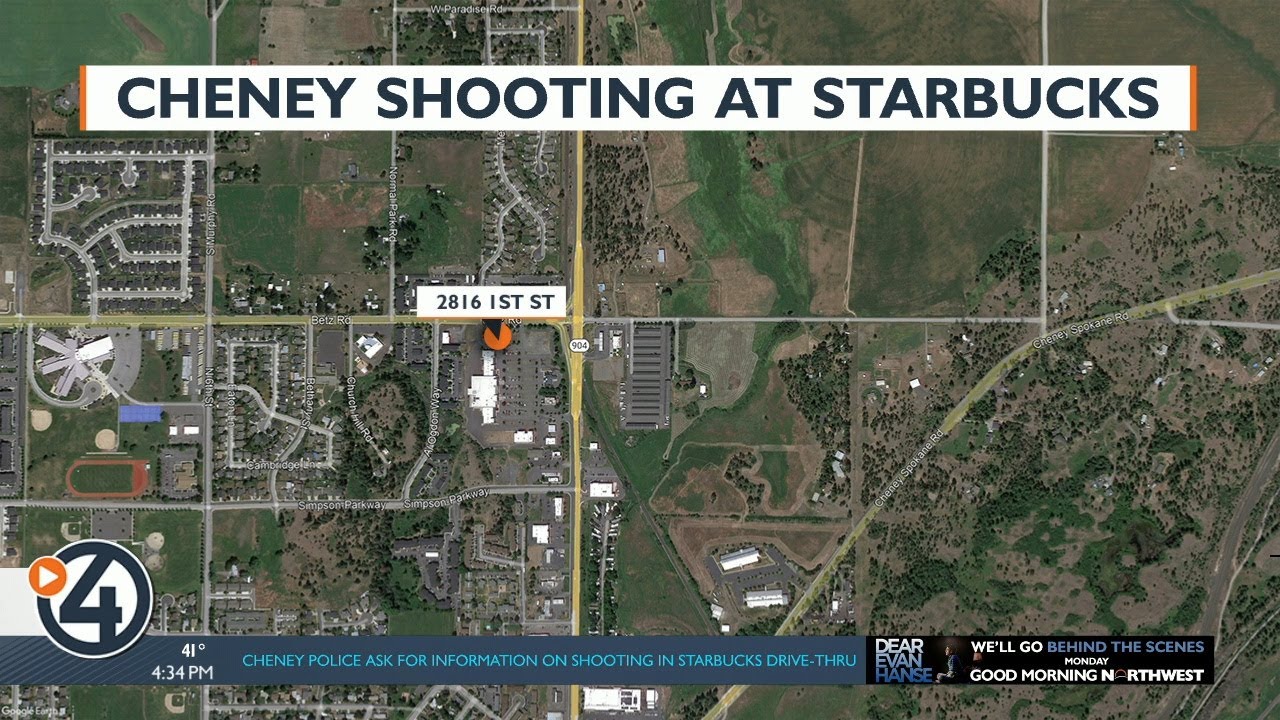 Cheney Police ask for information on suspected shooting in Starbucks drive-thru