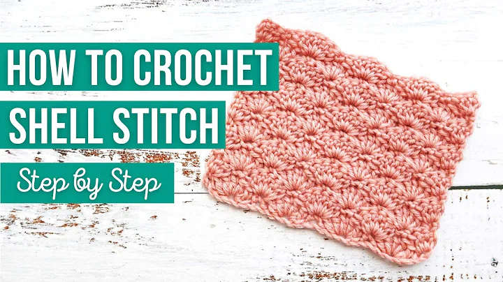 How To Crochet Solid Shell Stitch | Crochet Video Tutorial | VERY EASY | US Crochet Terms