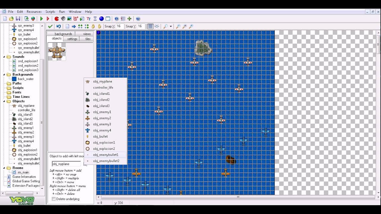 tutorial systems GM Tutorial - Scrolling Shooter Part 1-7 Part 5