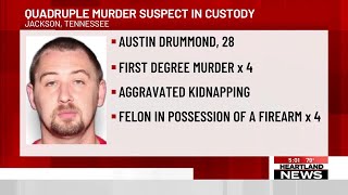 Drummond taken into custody in Jackson, Tenn.
