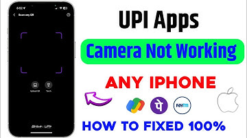 phonepe camera not working in iphone |camera not working for qr code scanner upi apps problem iphone