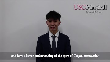 USC MS, Global Supply Chain Management Admissions Video 2019 - Jun Guo