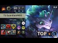 롤 챌린저 탑 나르 " T1 Guardian#KR3 " | Patch 26.8