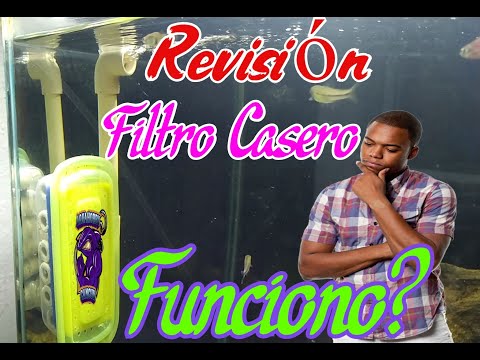 Revisión filtro casero