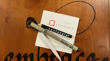 Voice Guided Tangle Lesson #2 with Molly Hollibaugh