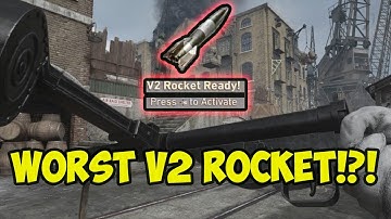 My First V2 Rocket Gameplay! | The Call of Duty WW2 Scorestreak Problem