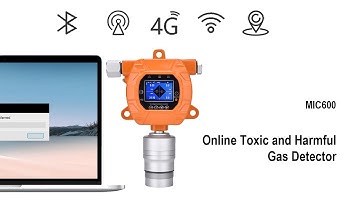 6 In 1 Multi Co H2s Gas Detector Fixed With Color Display