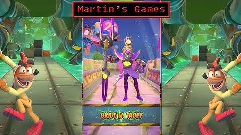 Oxide N. Tropy Boss Fight - Crash on the Run (Crash Bandicoot Mobile Gameplay)