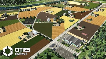 REALISTIC FARMS! - CITIES SKYLINES 2 | EP.15
