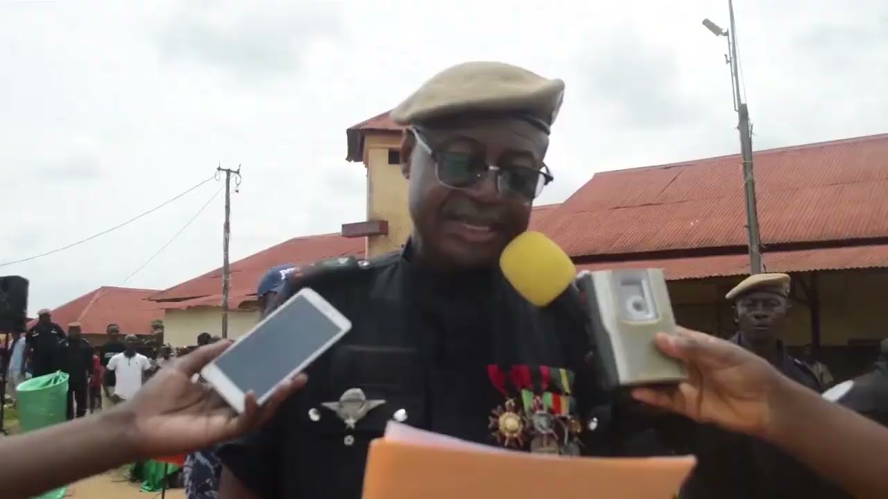 Prise commandement du CTFP Bouenza reportage