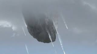 Падение метеорита на город (фильм "BBC: Конец света. 4 сценария апокалипсиса", 2005 г.)