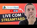 Como fazer LIVE usando o STREAMYARD? (2021)