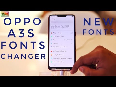 Oppo A3s Fonts Changer | Change Fonts In Oppo A3s