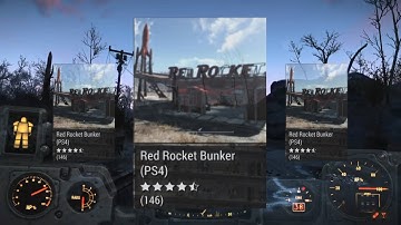 Fallout 4 : Mod : Red Rocket Bunker (PS4)