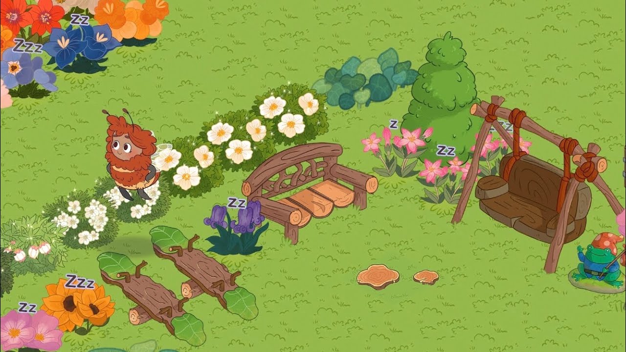 Relaxing garden gameplay - Honey Grove by Runaway🌷🦋🐝🐝🌸🪷🏵🌺🌻🌼🪻🌳