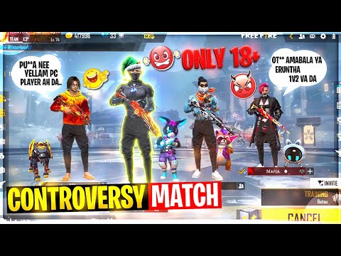 ONLY 18+ 🤬🔞 NEW CONTROVERSY 😠 1 vs 2 வாடா புன்*** 🖥️ PC PLAYER BOT புன்****😡😤