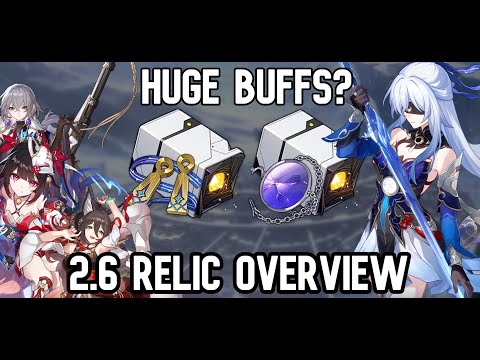 How Good Are The NEW 2.6 Relics? | Honkai Star Rail