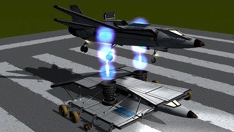 KSP - Easily Restockable Driving Cannon Launch Ramp