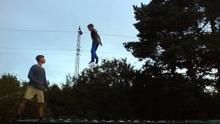 QUINTUPLE TWIST ON GARDENTRAMPOLINE