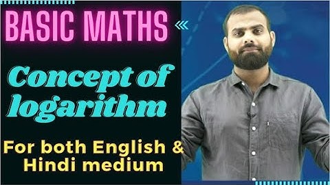 Basic Math  | Concept of LOG | for NEET /JEE PHYSICS |